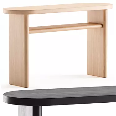 Title: Elegant Cayman Console Table 3D model image 1 