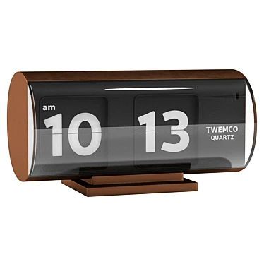 Twemco QT-30T Analog ClockModel UV Unwrapped 3D model image 1 