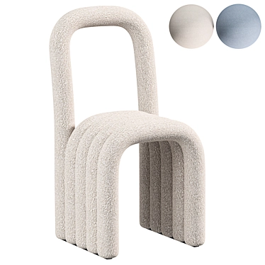 Modern Millimeter Meteor Chair Model 3D model image 1 
