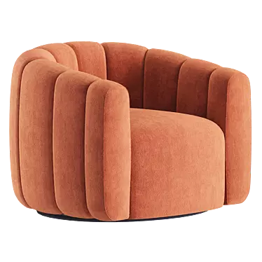 Fitz Velvet Swivel Chair