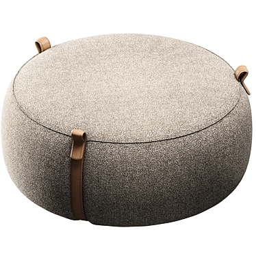 Lema Notch Ottoman 3D model image 1 