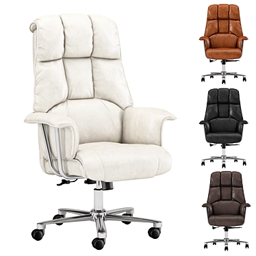 Executive President Chair 150kg Capacity 3D model image 1 