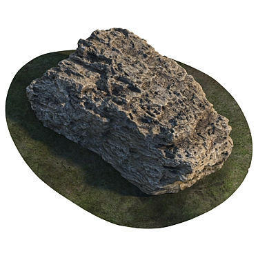 Landscape Feature Stone Kit 3D model image 1 