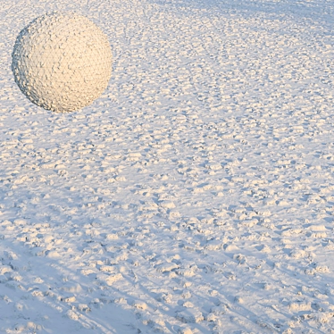 Seamless Snow Texture Pack 3D model image 1 