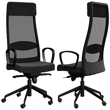 Ergonomic Vissle Markus Office Chair 3D model image 1 