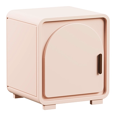 Arch Collection Josiah Nightstand 3D model image 1 