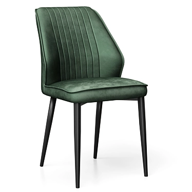 Halmar K432 Chair: Elegant Style 3D model image 1 