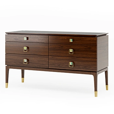 Galimberti Nino NARA CHEST OF 6 DRAWERS, cod. Nar 07G