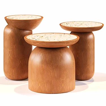 Rustic Charm Mezcalito Set 3D model image 1 