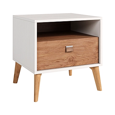 Modern Mayer Nightstand - Sleek Design 3D model image 1 