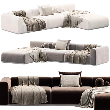 Modern MAHÈ Sofa Design 2015 3D model image 1 