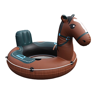 Luxury Horse Pool Float 3D model image 1 