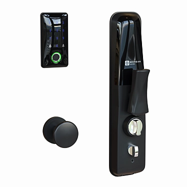 Biometric Smart Lock System 3D model image 1 