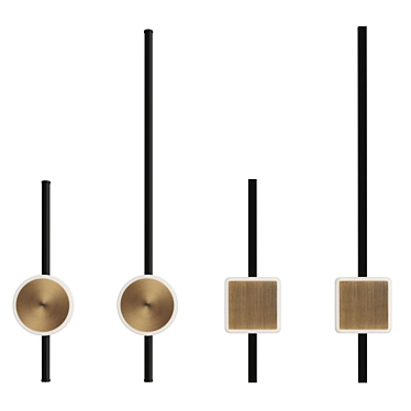Sleek Modern Lampatron LADZAG 3D model image 1 