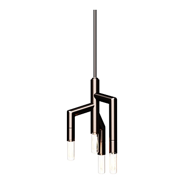 Rameau Pendant Chandelier Light 3D model image 1 