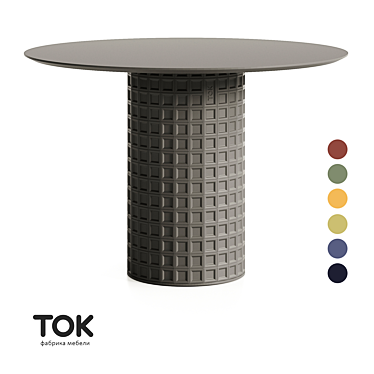 Modern Clinker Dining Tables Transformation 3D model image 1 