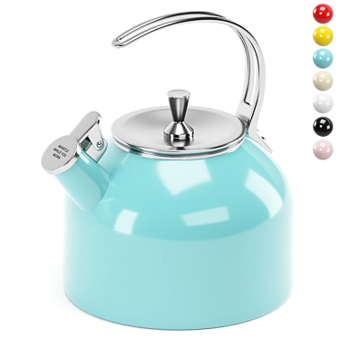 Kate Spade Blush Tea Kettle 3D model image 1 