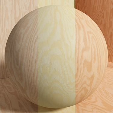 Seamless Wood Plywood Texture Pack 3D model image 1 