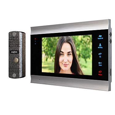 Jeatone M706S1 Video Doorbell-Silver 3D model image 1 