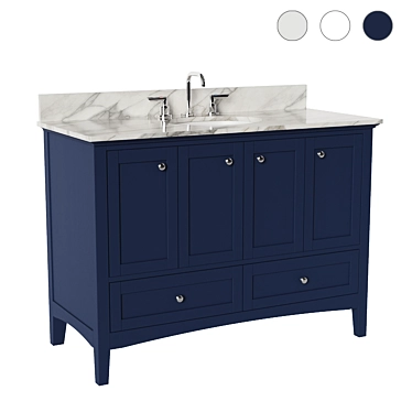 Caitlin 48" Free-standing Single Bathroom Vanity