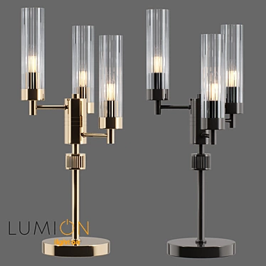 Elegant Kamilla Table Lamp 3D model image 1 