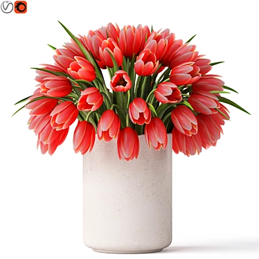 Exquisite Bouquet 27 Floral Arrangement 3D model image 1 