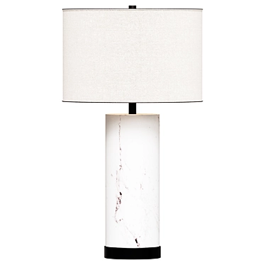  Alabaster Marble Table Lamp 3D model image 1 