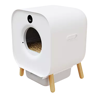  Smart Cat Litter Box 3D model image 1 