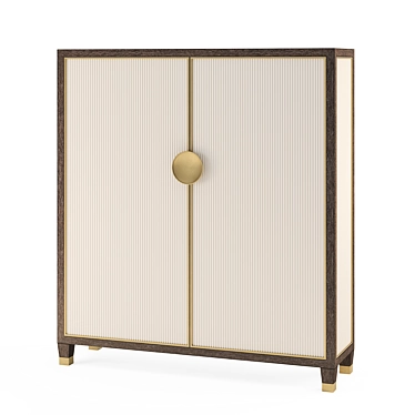 Modern Elegance Odeon Cabinet 3D model image 1 