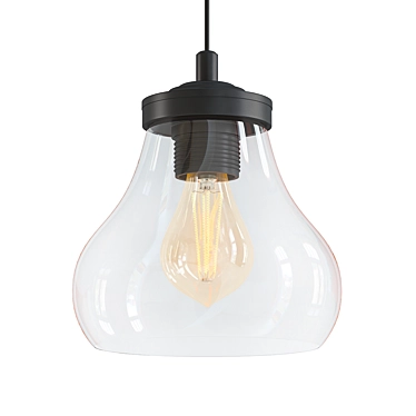 Bell Clear Glass Pendant Light Pack of 3