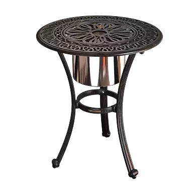 OM Klassik Side table with ice bucket