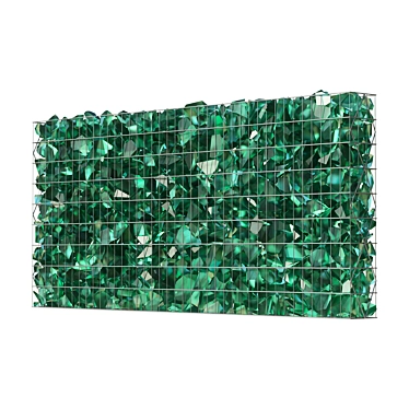  Glass Section Gabion 900х2000 Native 3D model image 1 