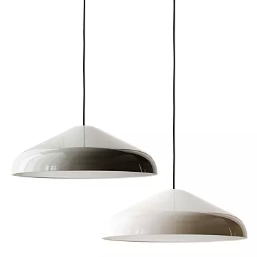 Minimalist Steel Pendant Lamp, HAY 3D model image 1 