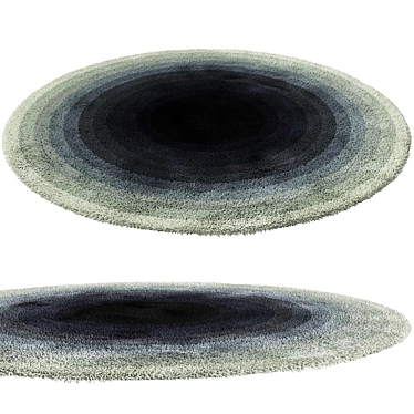  Plush Circle Rug 3D model image 1 