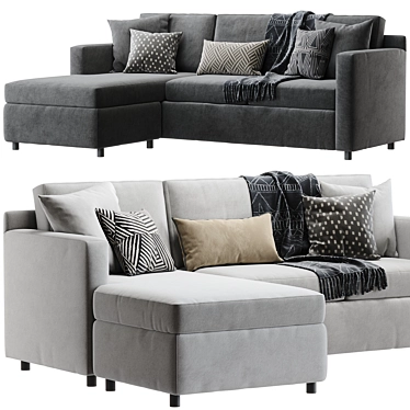 Barrett II Sectional Sofa Model 3D model image 1 