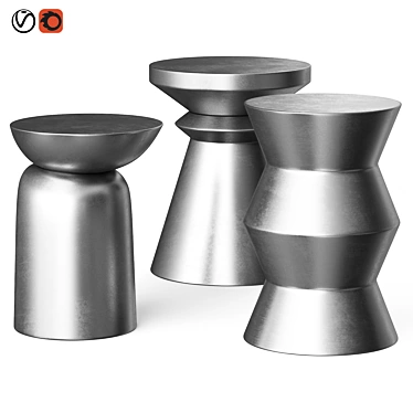 AM.PM Small Coffee Tables 3D model image 1 