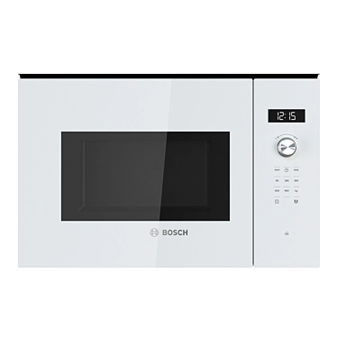 Bosch Serie 6 Built-in Microwave 3D model image 1 