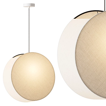 Moderno Pendant Lamp Set 3D model image 1 