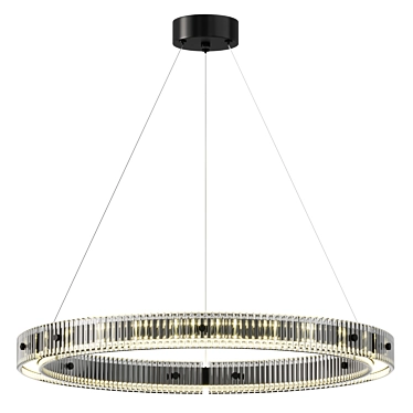 Elegant Meyda Chandelier Light Fixture 3D model image 1 