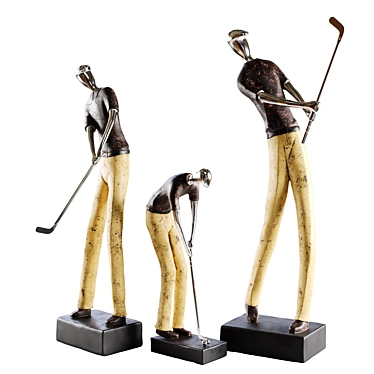 Golf statues by TheMobWife