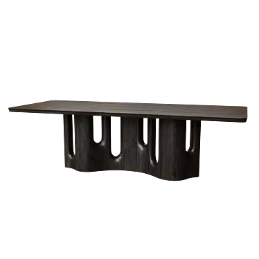 Sleek NIN Delcourt Table 3D model image 1 