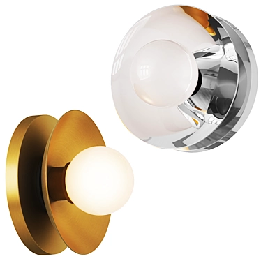 Modern Elegance Julien Sconce 3D model image 1 