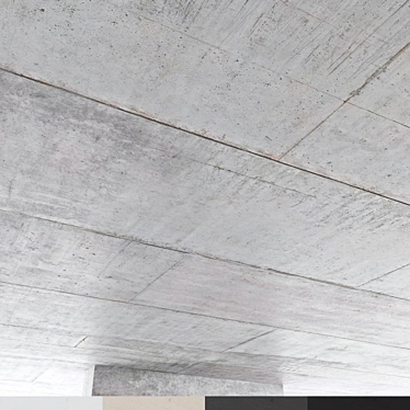 High-Quality Concrete Ceiling Material 3D model image 1 