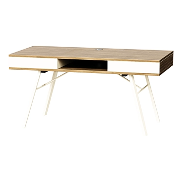 Sleek Work Desk - Stirran 3D model image 1 