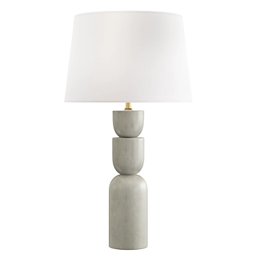 Arteriors Tasha Table Lamp 3D model image 1 