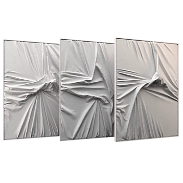 Modern Art Canvases - Your Unique Decor 3D model image 1 