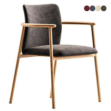 Elegant Modern LORD Chair 2017 3D model image 1 