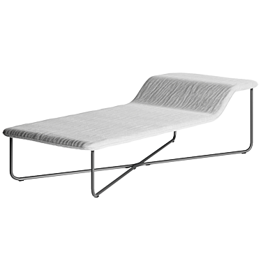 Modern Steel Rod Daybed: Clivio 3D model image 1 
