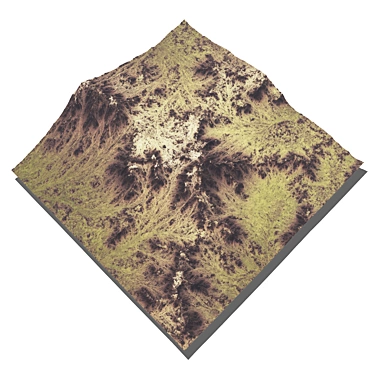  Mountains Big N4 3D Model 3D model image 1 