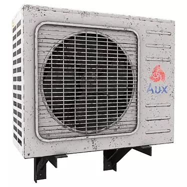 Vintage Air Conditioner 3D Model 3D model image 1 